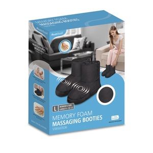 Health Touch Massaging Booties, Foot Massage, Comfort, Relaxation, Ultra Soft